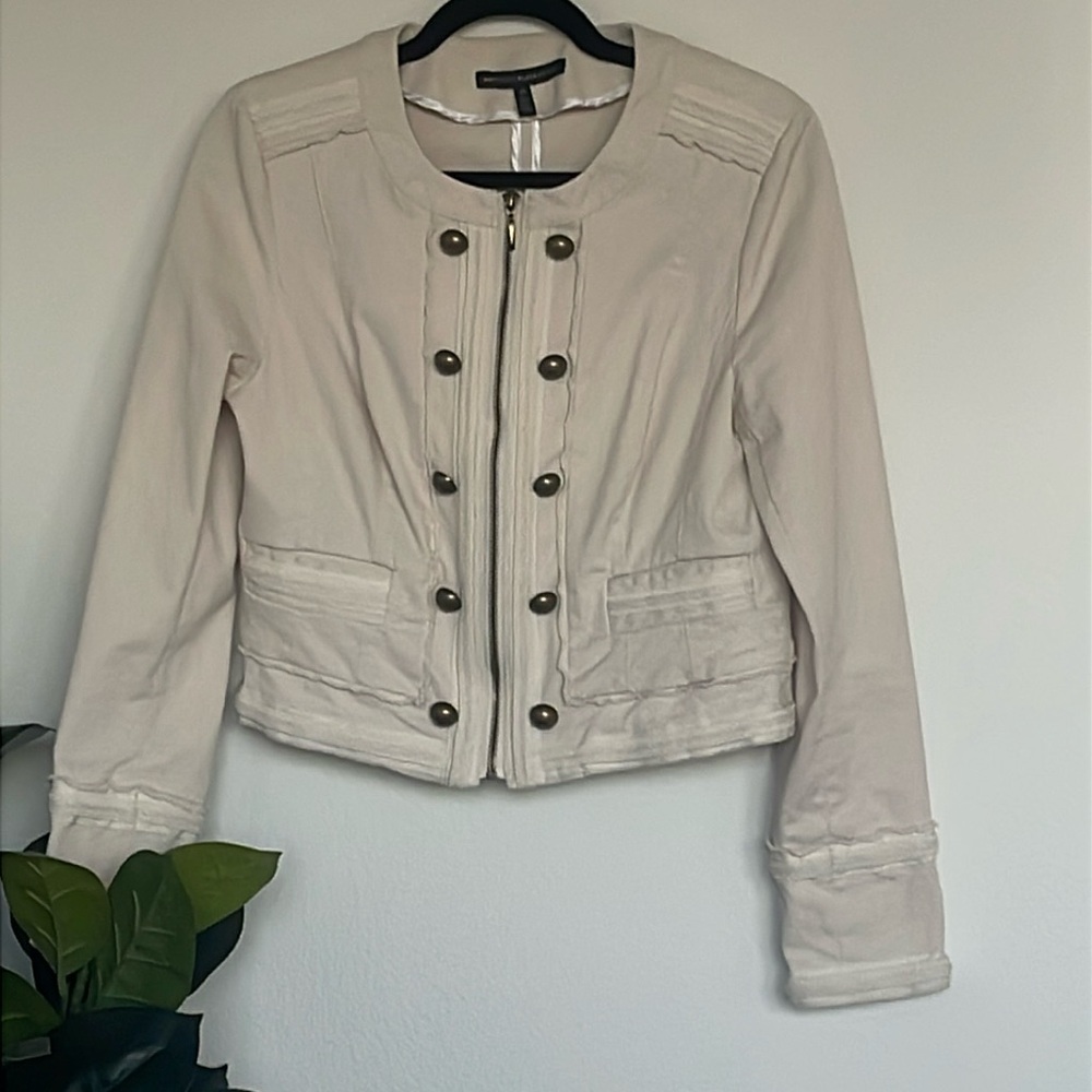 White House Black Market zip up jacket
